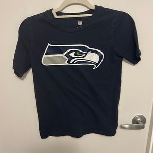 SEATTLE SEAHAWKS NFL T SHIRT YOUTH MEDIUM
